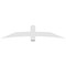 Ekena Millwork Bellingham Architectural Grade PVC Gable Bracket, 84"W x 17 1/2"H x 2"D x 6"F, 5/12 Pitch GBP084X18X0206BEL00 - alternate 3